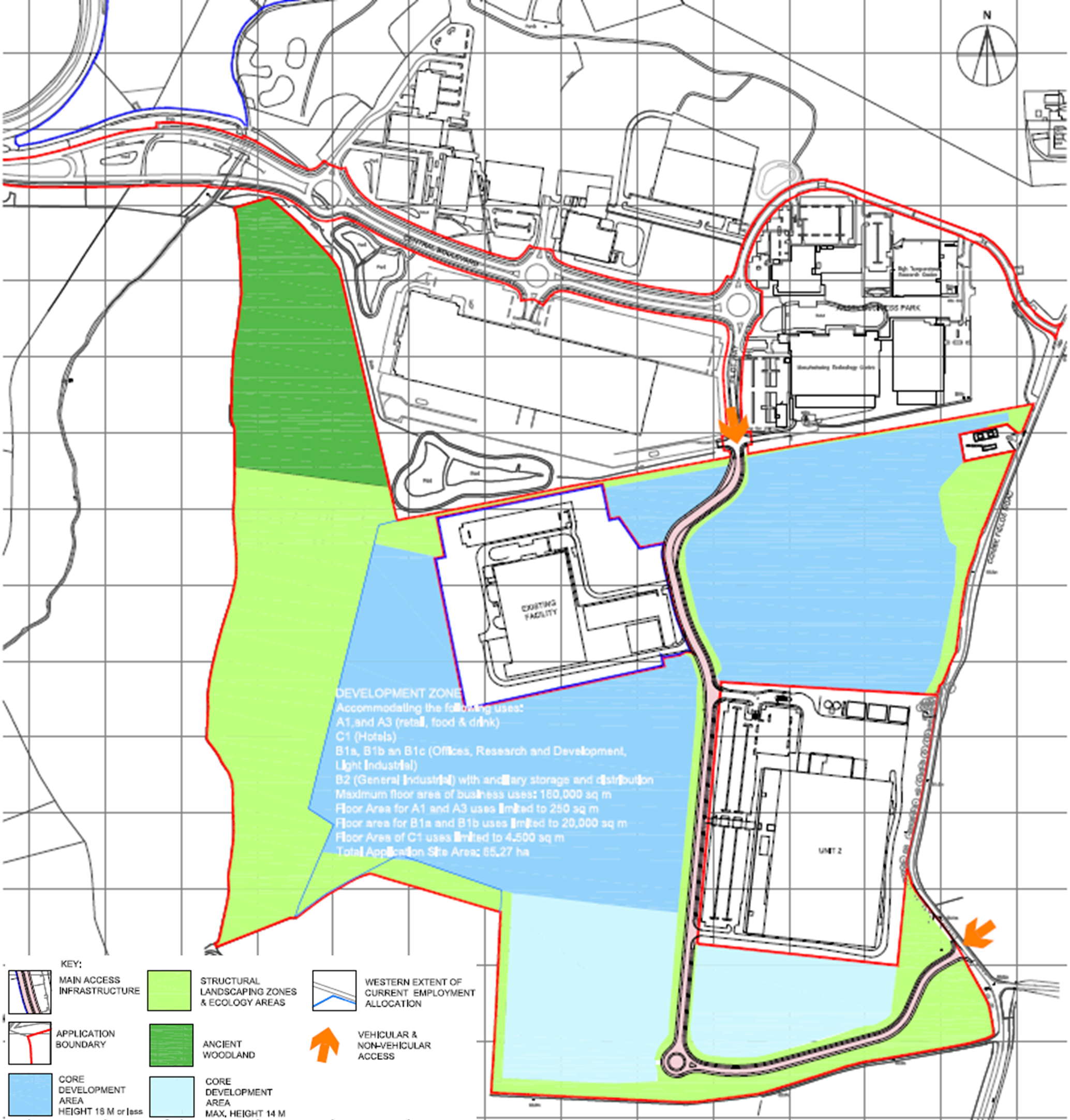 Prospero Ansty site plan